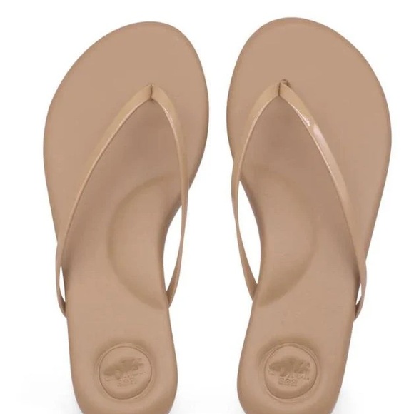 Soléi Sea Nude Sandals 8 - Picture 1 of 5